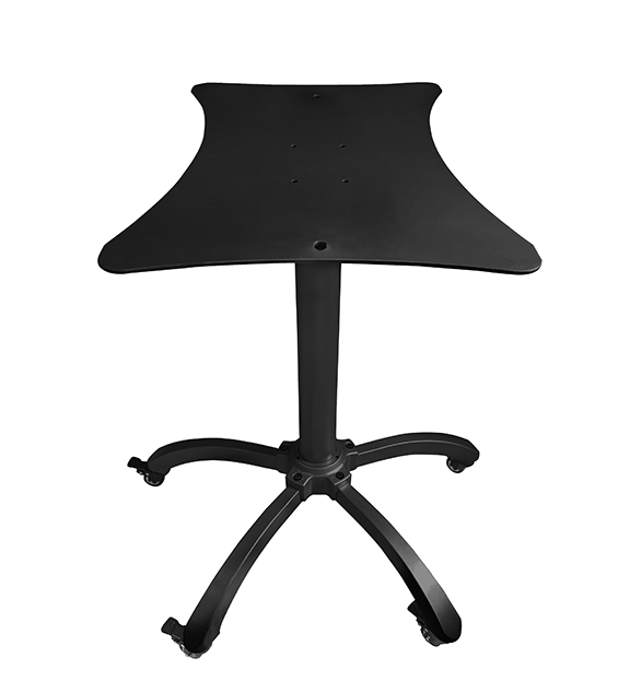 Alien Press adjustable equipment stand for AP1 heat press with rolling caster wheels
