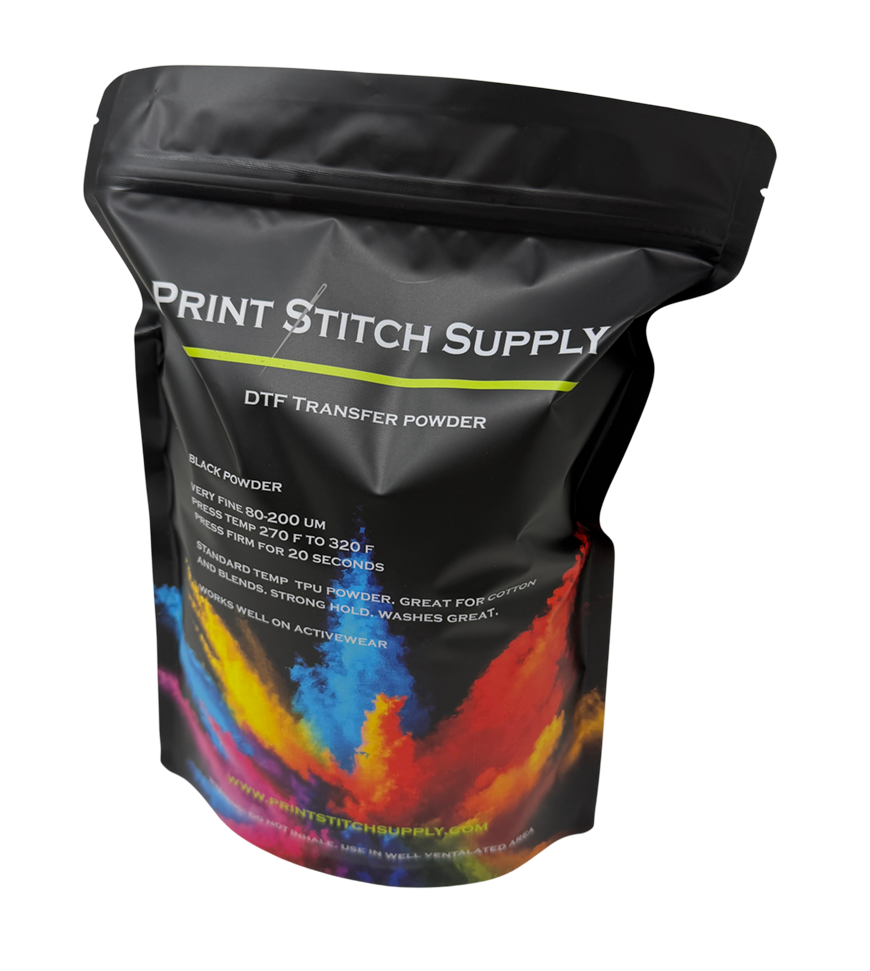 DTF Adhesive Powder Black