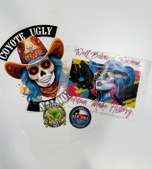 Custom DTF Transfers